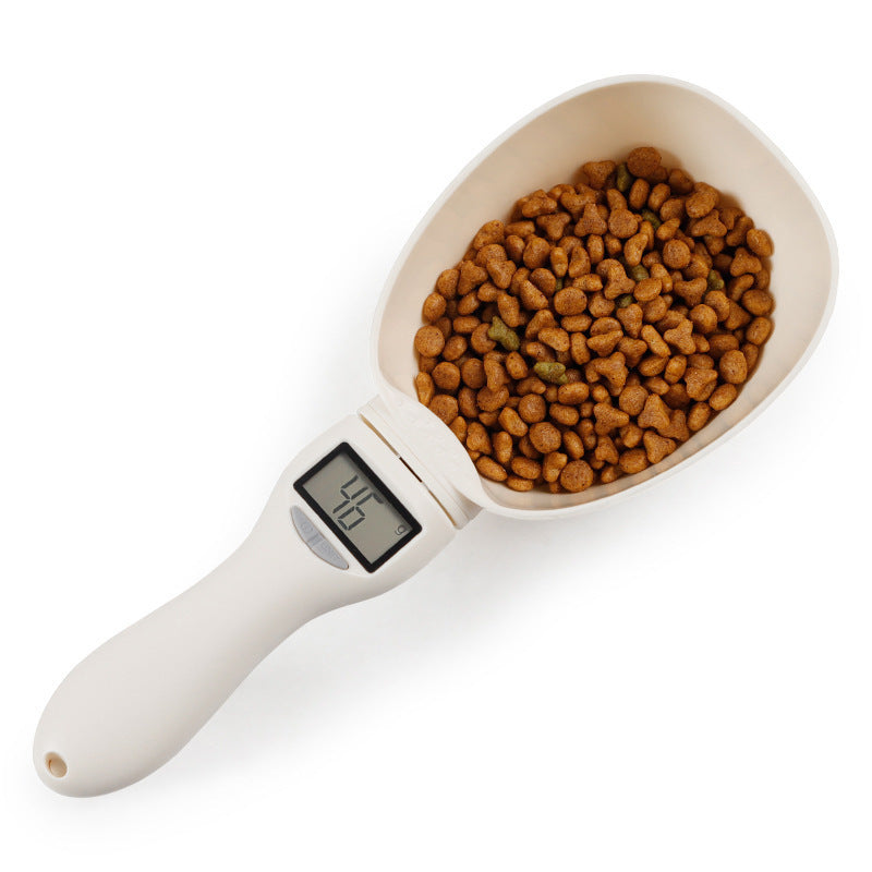 Electronic Weighing Spoon For Pet Food 250ml Capacity