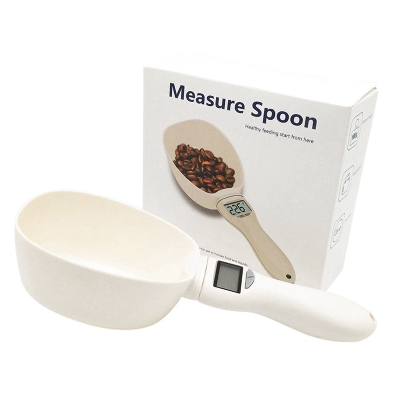 Electronic Weighing Spoon For Pet Food 250ml Capacity