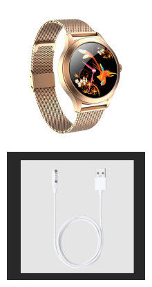 Chivo Kw10pro Women's Smart Watch Fine Steel Design