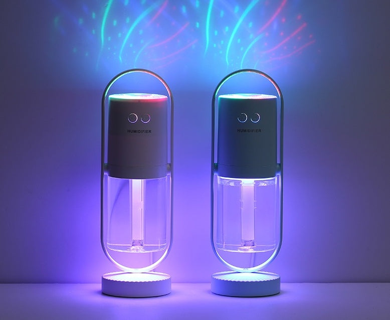 Magic Shadow USB Air Humidifier With Night Lights And Mist