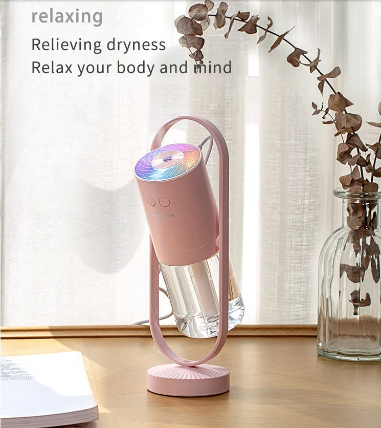 Magic Shadow USB Air Humidifier With Night Lights And Mist