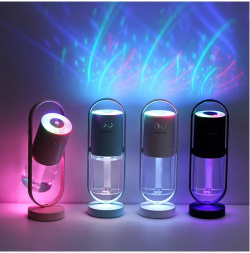 Magic Shadow USB Air Humidifier With Night Lights And Mist