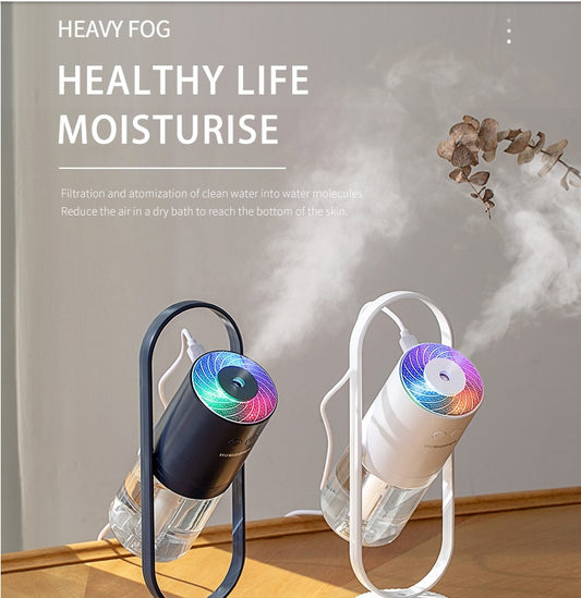 Magic Shadow USB Air Humidifier With Night Lights And Mist