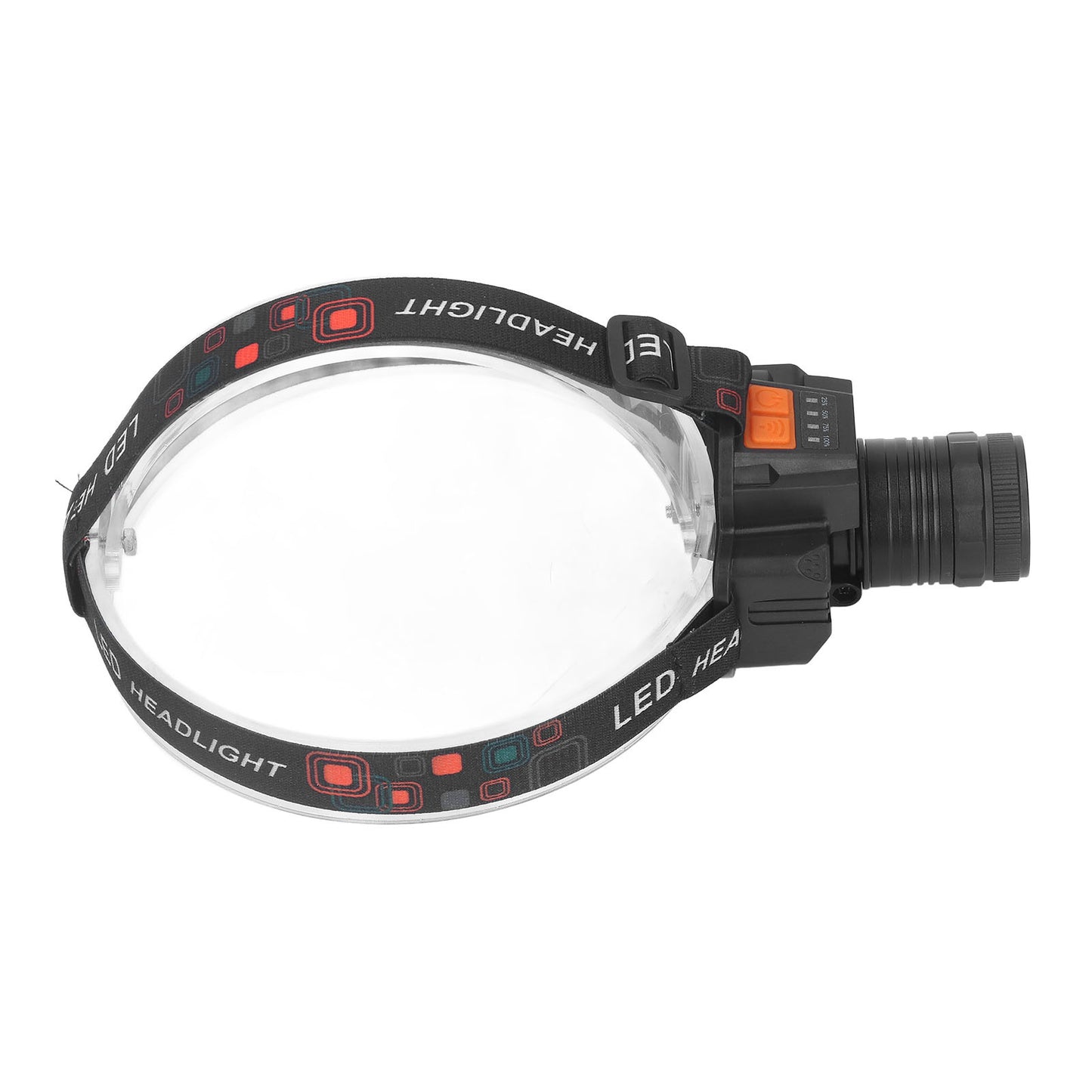 Head Lamp USB Rechargeable 3 Light Modes LED Lens 1500lm Head Flashlight for Emergency Camping Fishing